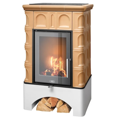 Kachlová kamna ABX Britania exklusive, Naturbraun